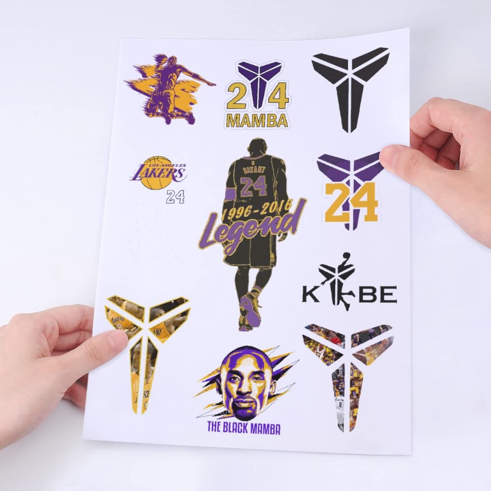 Amazon.co.jp: ステッカー 防水シール 2/4/6枚セット コービー